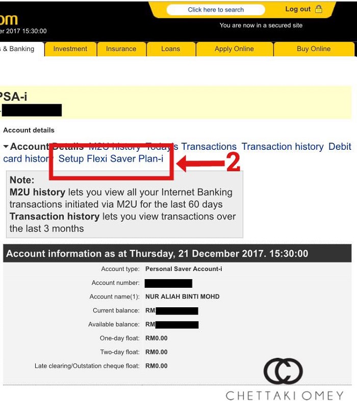 Menabung Di Maybank2u