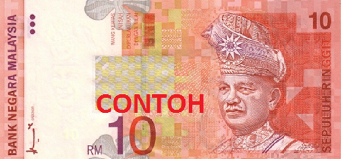 Wang kertas RM10siri 8