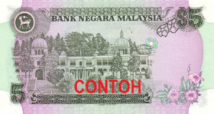Wang kertas RM5siri 5belakang