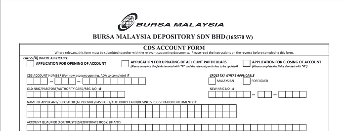 Gambar berkaitan cara membuka akaun CDS untuk transaksi saham.