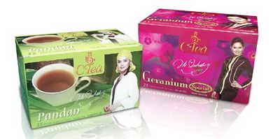 Bungkusan produk Ctea.
