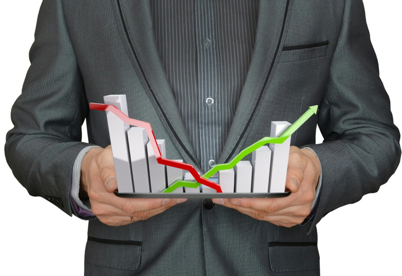 Ilustrasi matawang Forex dan simbol perdagangan kewangan Islamik