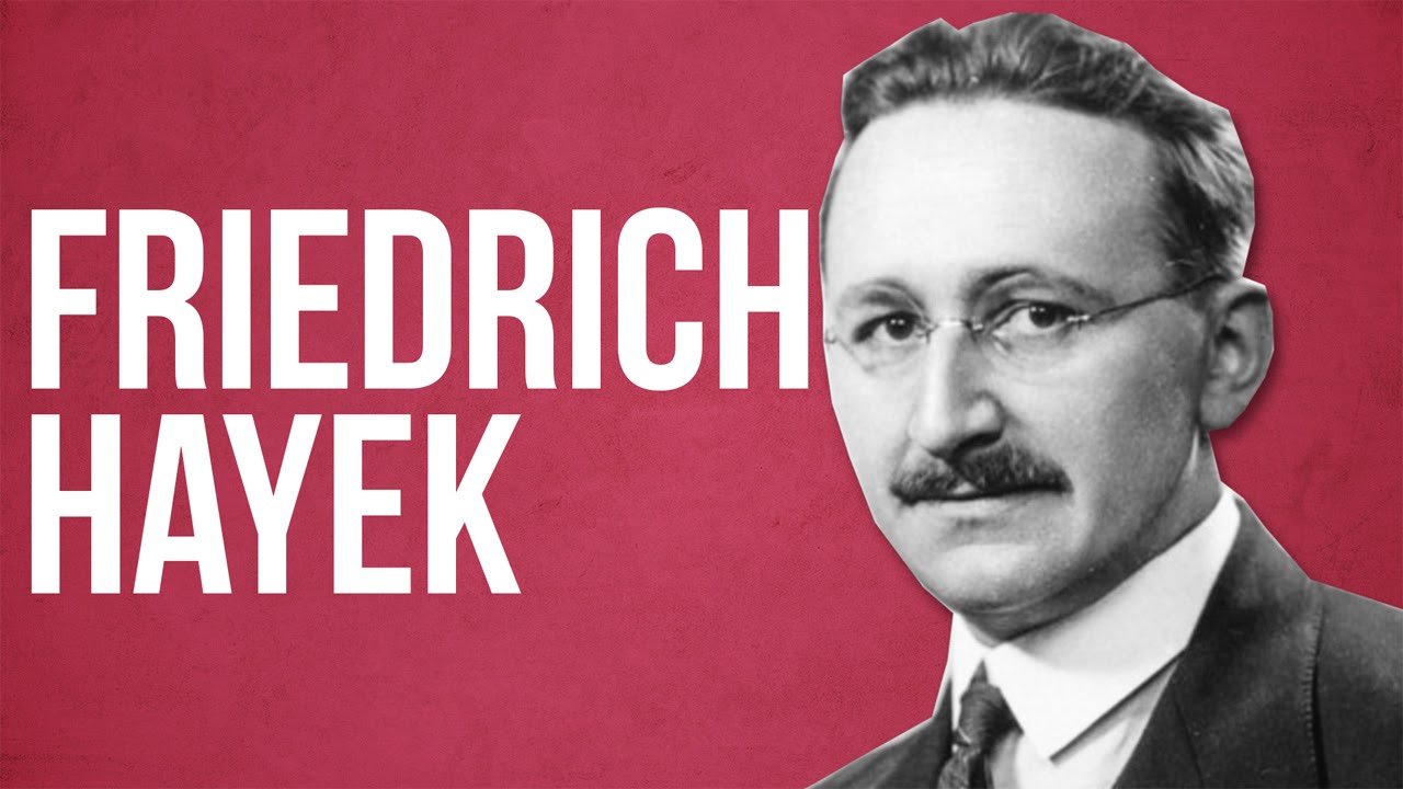 Gambar ilustrasi Friedrich Hayek, ahli ekonomi dan pemenang Hadiah Nobel.