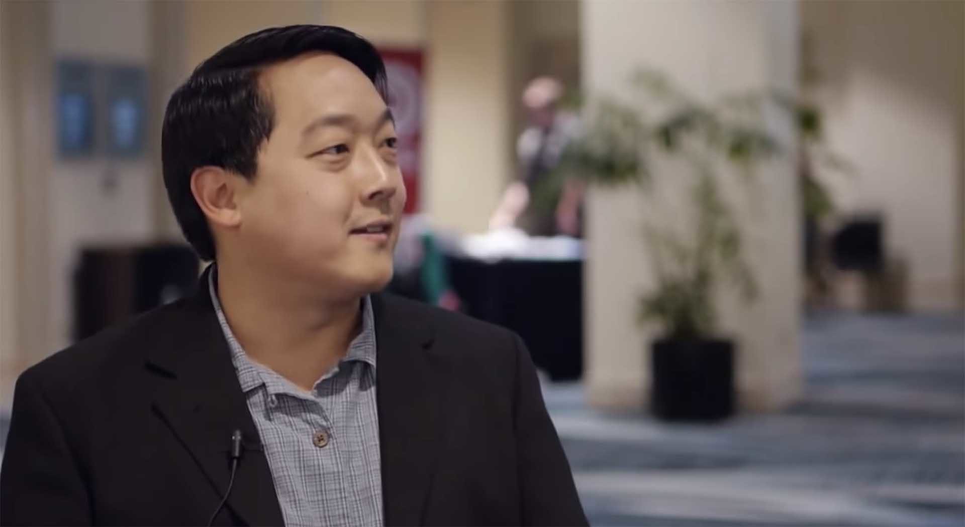 Gambar Charlie Lee, pengasas mata wang kripto Litecoin.