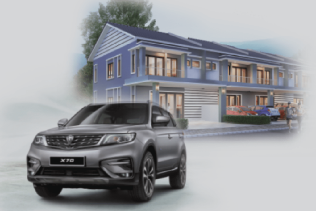kumpul duit kereta dan rumah