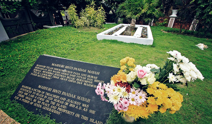 Makam Mahsuri di Pulau Langkawi