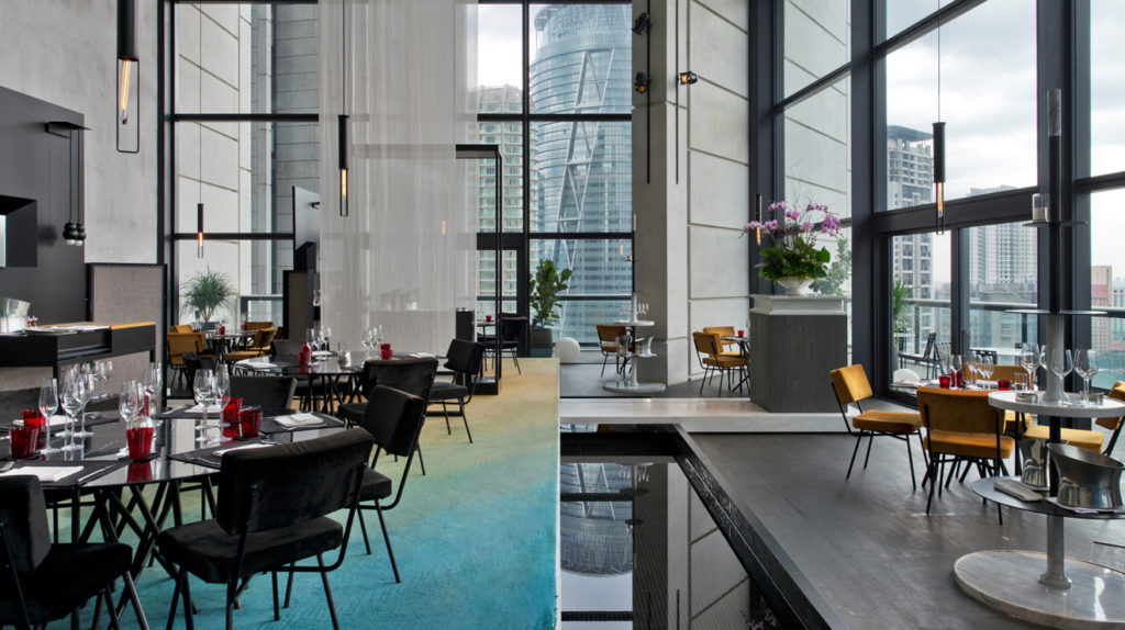 Pemandangan bandar dari Troika Sky Dining