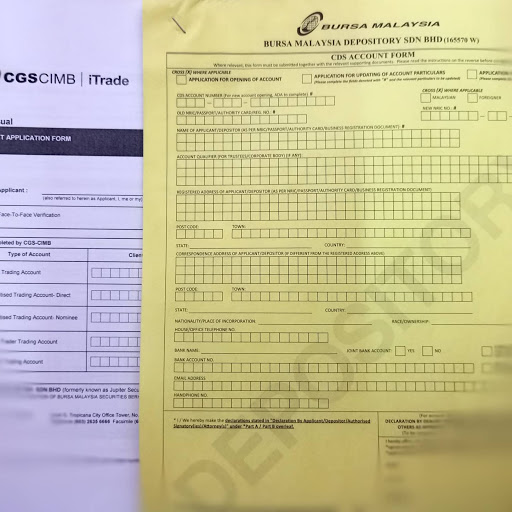 cara buka akaun cds