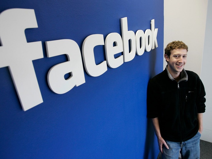 Imej Mark Zuckerberg, pengasas aplikasi Facebook