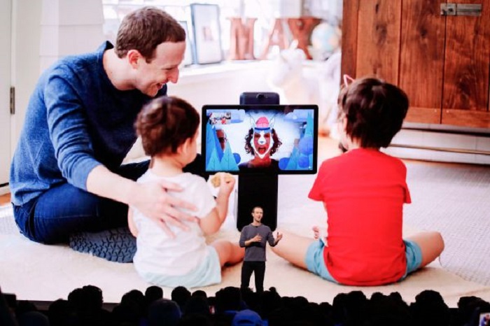 Mark Zuckerberg dalam majlis rasmi