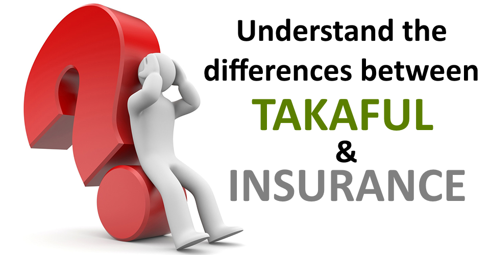 Perbandingan konsep antara insurans dan takaful