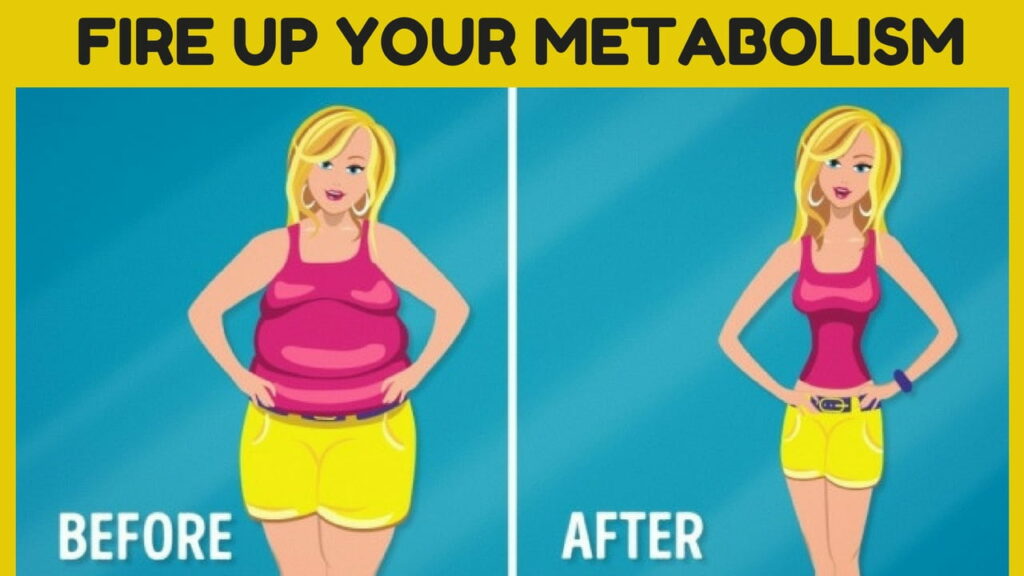 Ilustrasi konsep kadar metabolik dalam badan manusia