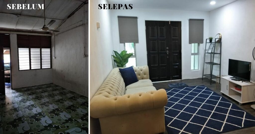 renovate rumah kos rendah