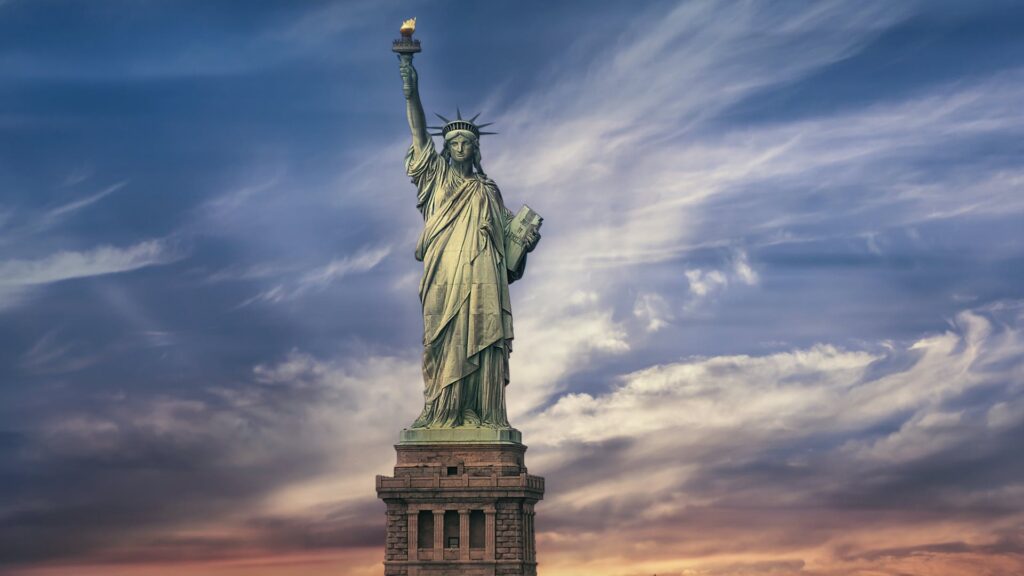 Patung Liberty di New York, Amerika Syarikat