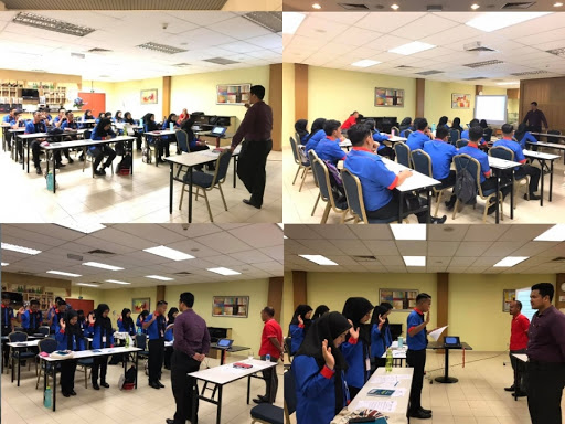 Pelajar menghantar dokumen kerja tambahan kepada penyelia sebagai tanda inisiatif.