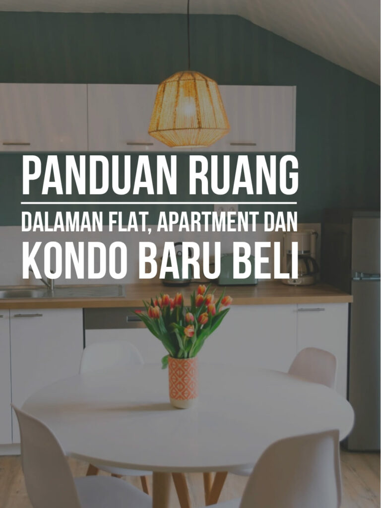 panduan ruangan rumah flat