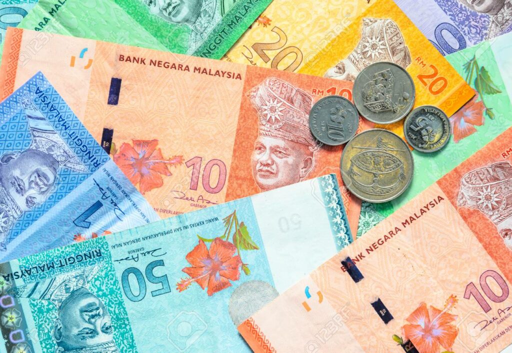 Wang kertas dan syiling ringgit Malaysia