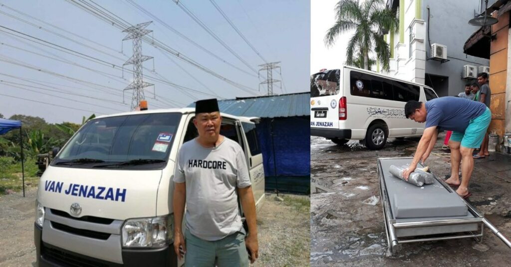 Uncle Kentang menjalankan kerja kebajikan