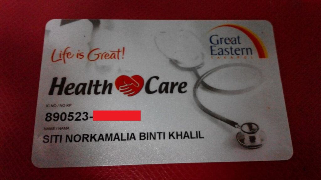 Contoh kad perubatan untuk rujukan ciri-ciri yang baik