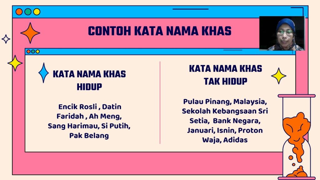 Panduan menulis kata nama khas bermula dengan huruf besar dalam ayat